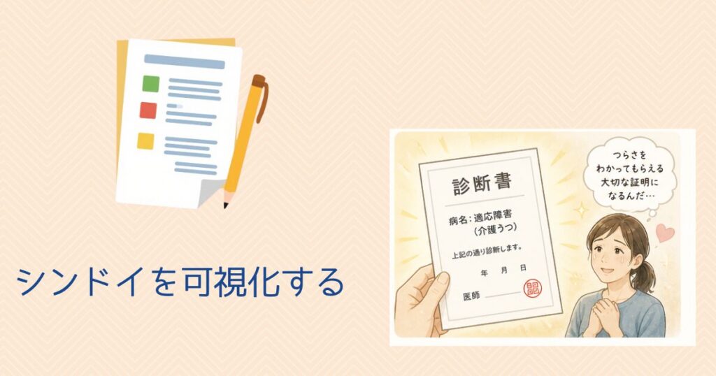 【介護うつ】症状・原因まとめ|診断書がしんどさの証明と特養入所の切り札になる 「しんどい」を可視化する方法――診断書というお守り