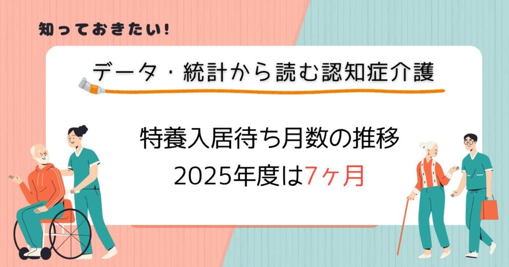 平均待ち月数の推移—11か月から7か月へ、確実に短縮されてる