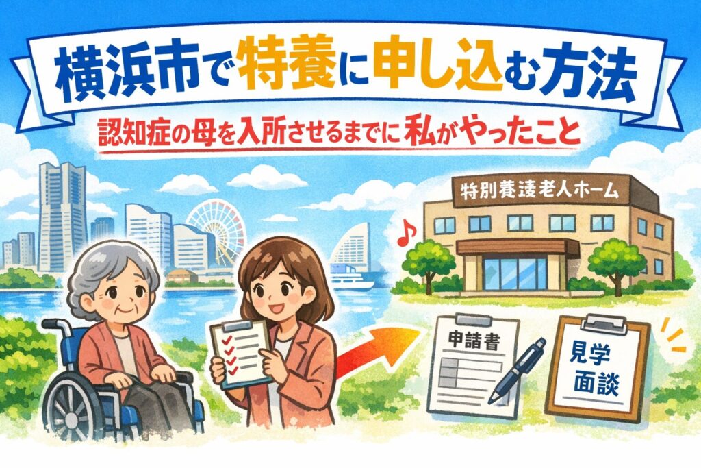 入門編：横浜市で特別養護老人ホームに申し込む方法