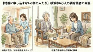 【特養に申し込まない9割の人たち】横浜市6万人の要介護者の実態