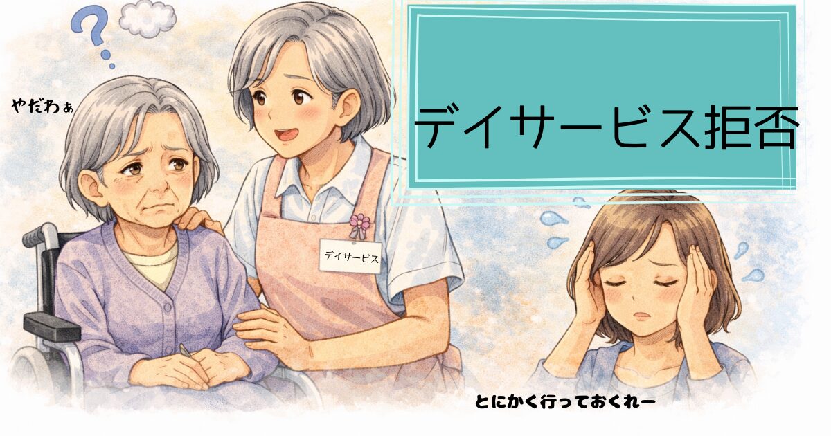 認知症の親がデイサービスを拒否——説得を諦めて「口実作戦」で乗り越えた話