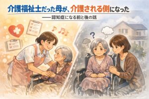 介護福祉士だった母が、介護される側になった——認知症になる前と後の話