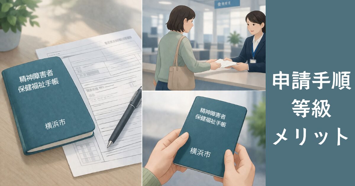 精神障害者保健福祉手帳とは?横浜市での申請手順・等級・メリットをわかりやすく解説【保存版】